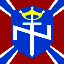 Aryan Nations Shield without border